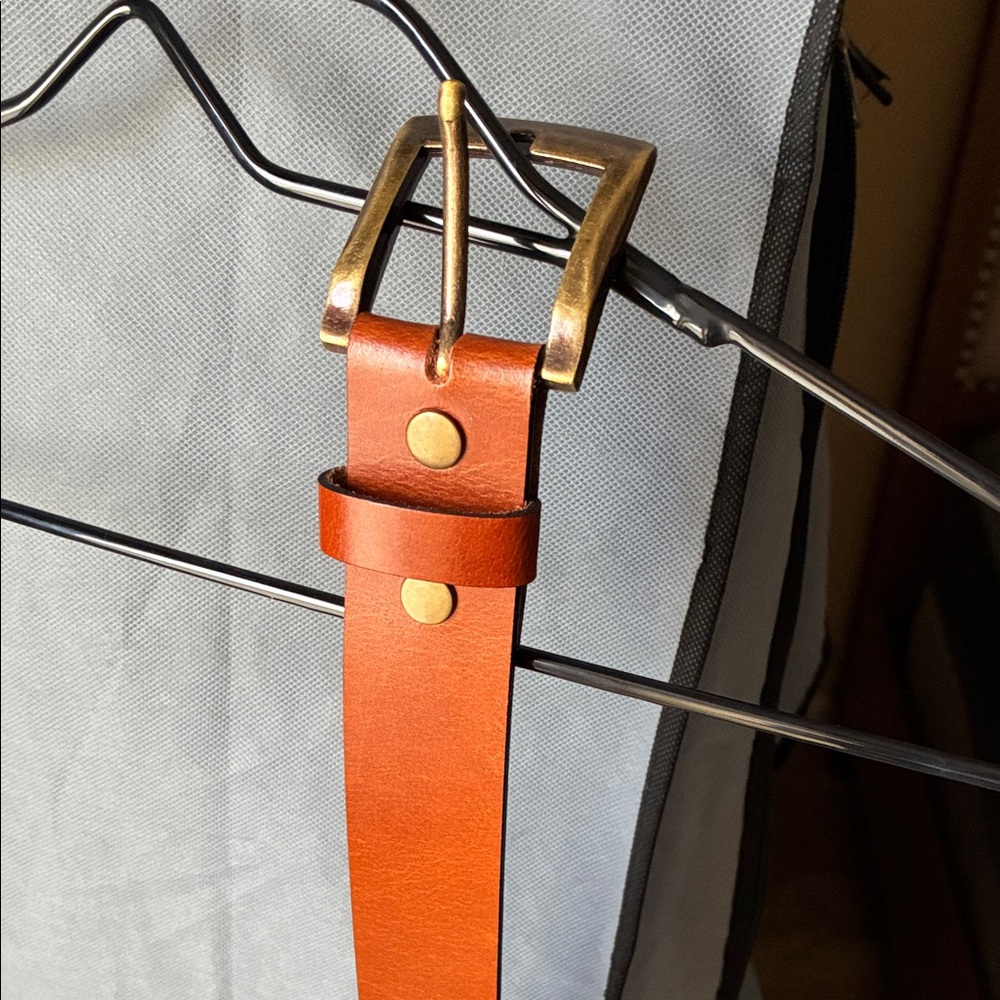 Full Grain Buffalo Leather Belt